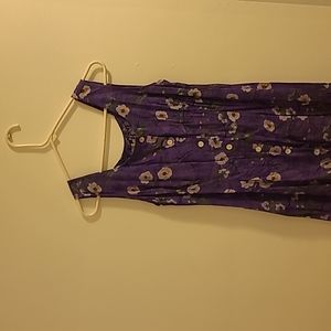 Shades of purple sundress with bolero
